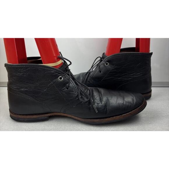 Timberland Boot Co Mens Wodehouse Chukka Boots Size 12 M Black Leather 75510 main image 10